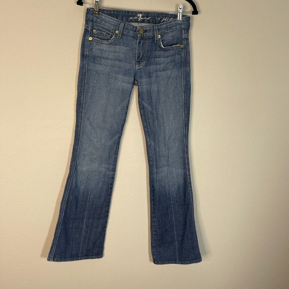 7 For All Mankind Pants - Seven For All Mankind A Pocket Flip Flop Size 26 Flare Jeans